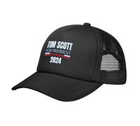 Tim Scott 2024 para Presidente Mujer Hombre Sombrero Protección UV Snapback Cap Ajustable Gorras Hip Hop para Golf Deporte Running