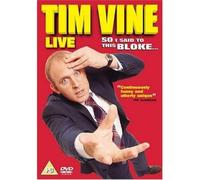 Tim Vine - Live - So I Said To This Bloke [DVD] [Reino Unido]