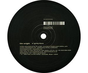 Tim Wright - Going Down/the Lung [Vinilo]