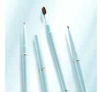 TIMAGE - Misty Sketch Eyebrow Pen with Refill - 4 Colors 03# Green Gray with Refill (70mg x 2)