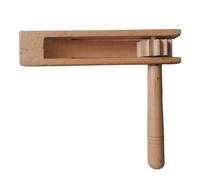 Timber Matraca Noisemaker: Clacker De Madera Clásico, Trinquete Giratorio Manual, Clicker Suave Y Elaborado | Estilo De Herramienta De Producción De Sonido Rítmico, Uso De Actividades De Desfile De Ju