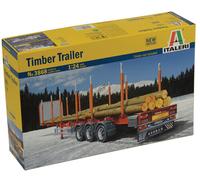 Timber Trailer Remolque Plástico Kit 1:24 Modelo Italeri