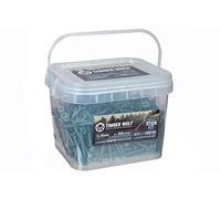 Timber Wolf Tornillos exteriores para madera (5,0 x 50 mm, 500 unidades)