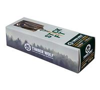 Timber Wolf TW60150 - Tornillos para madera, 6 x 150 mm, caja de 50, zinc y amarillo (dorado)