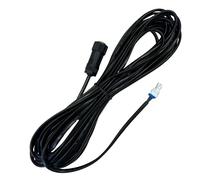 TIMBERA Cable de carga de 10 m para Worx Landroid - hembra a macho - Cable de alimentación de bajo voltaje para conectar fuente de alimentación y base de carga 10 metros [32 pies]