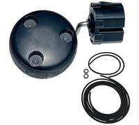 TIMBERA Kit de reparación compatible con Husqvarna Automower 1 rueda (eje y cubo de 6 mm), 2 sellos (cuerpo y pantalla), 2 rodamientos de placa deslizante - Modelos 305 305E 310E 310 315 Mark II 405X