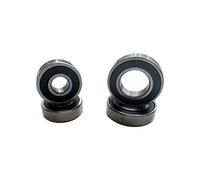 TIMBERA Kit de reparación de rodamientos de bolas (4 uds.) para Husqvarna Automower - Compatible con rueda trasera y eje del motor de corte - Modelos 105 305 308X - Rodamientos de acero cromado