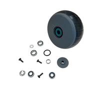 TIMBERA - Kit de reparación de rueda delantera compatible con Husqvarna Automower - sin eje - incluye rodamientos, juntas, neumáticos, buje, tapa - para 310, 315, 315X