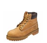 Timberland - 6 In Premium Waterproof, Botas Clasicas Unisex Niños, Amarillo (Wheat Nubuck), 31 EU