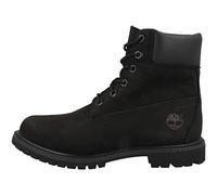 Timberland - 6 In Premium Waterproof (Wide Fit), Botas Clasicas Mujer, Negro (Black Waterbuck), 38 EU