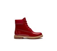 Timberland 6 Inch Lace Up Waterproof Boot Medium Red Talla: 38 | Botas Outlet | Mujer | Rojo