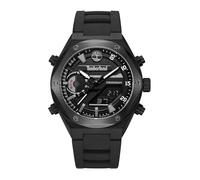 Timberland Abbotville TDWGP2231401 - Cronógrafo para Hombre (Correa de Acero, diámetro de la Caja: 46 mm), Color Negro, Negro, Moderno