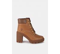 Timberland Allington Heights Mid Lace Up Boot Wheat Full Grain Talla: 37.5 | Botas Outlet | Mujer | Marrón