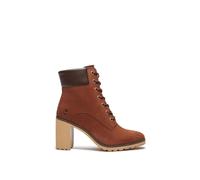 Timberland Allington Mid, Botas con Cordones Mujer, marrón Medio Nubuck, 39.5 EU Ancho