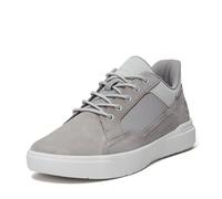 Timberland Allston - Tenis bajos con cordones para hombre, Nubuck gris claro, 42 EU
