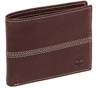 Timberland Blix Slimfold Billetera de Viaje - Cartera para Hombre, Color marrón (cuádruple), Talla única, Sportz Quad Cartera de Piel para Pasaporte, Marrón (Quadruple), Talla única, Sportz Quad -