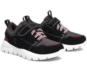 Timberland Boroughs Project Low Hook & Loop - Tenis de Gamuza Negra