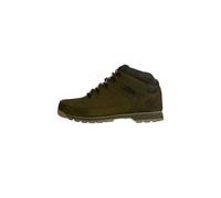 Timberland - Botas para hombre - Euro Sprint Mid Lace Up Boot Dk Green Nubuck W Camo de Cuero - Talla 8,5 US 8.5 US