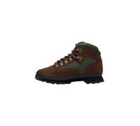 Timberland - Botas para hombre - Euro Hiker Mid Lace Up Boot Dark Brown Nubuck de Cuero - Talla 9 US 9 US