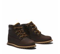 TIMBERLAND Botas con cordones y cremallera POKEY PINE MID LACE. Color Marrón