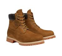 Timberland Botas de cordones impermeables de 6 pulgadas para hombre, Dark Wheat, 43.5 EU
