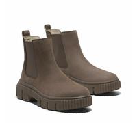 TIMBERLAND Botas de nubuck, tacón plano. Color Marrón