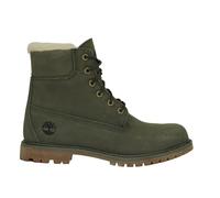 Timberland Botas de piel de cordero de 6 pulgadas, impermeables, para invierno, gris oscuro, 37.5 EU