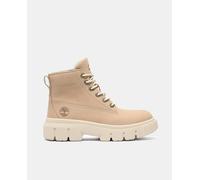 Timberland Botas Field de mujer caña media con cordones. Beige 37/6