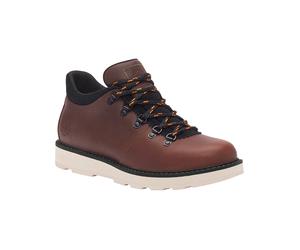 Timberland - Botas para hombre - Britton Mills Lace Up Shoe Dark Brown Full Grain de Cuero - Talla 11 US - Marrón Marrón 11 US