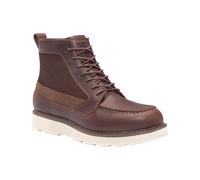 Timberland - Botas para hombre - Britton Mills Mid Lace Up Waterproof Boot Dark Brown Fgrain W Dkbrn de Cuero - Talla 10 US - Marrón Marrón 10 US
