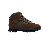 Timberland - Botas para hombre - Euro Hiker Mid Lace Up Boot Dark Brown Nubuck de Cuero - Talla 9,5 US 9.5 US