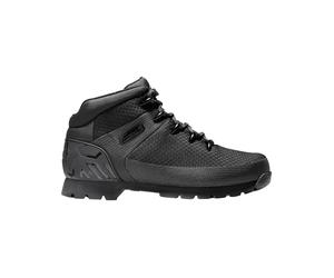 Timberland - Botas para hombre - Euro Sprint Mid Lace Up Waterproof Boot Jet Black - Talla 10 US 10 US