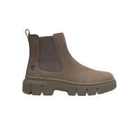 Timberland - Botas y botines mujer - Greyfield Mid Chelsea Boot W Medium Brown Nubuck para Mujer de Cuero - Talla 7,5 US 7.5 US