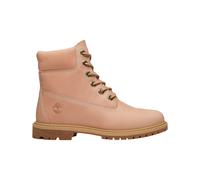 Timberland - Botas y botines mujer - Timberland Premium 6" Lace Up Boot W Light Pink Full Grain para Mujer de Cuero - Talla 8 US 8 US