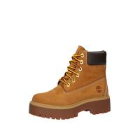 TIMBERLAND Botines con cordones 'Stone Street 6-Inch' cognac / marrón oscuro / negro 38 EUR