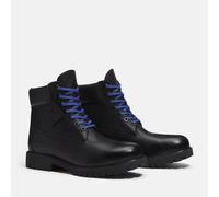 TIMBERLAND Botines de piel lisa con cordones TIMBERLAND HERITAGE 6 INCH LACE. Color Negro