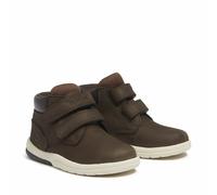 TIMBERLAND Botines de piel TODDLE TRACKS MID HOOK & LOOP. Color Marrón