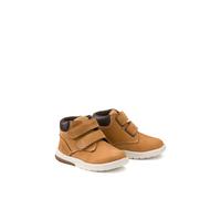 TIMBERLAND Botines de piel TODDLE TRACKS MID HOOK & LOOP. Color miel