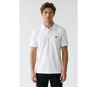 Timberland Branded Collar Short Sleeve Polo White Talla: XXL | Polos Outlet | Hombre | Blanco
