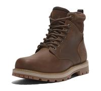 Timberland Britton Road 0A69UH Rust Full Grain Marrone Mid Scarpe uomo scarponcini Waterproof 41.5