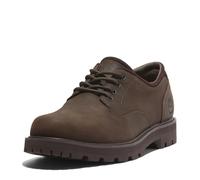 Timberland Britton Road Low - Zapatos impermeables con cordones para hombre, Grano entero marrón oscuro, 40 EU