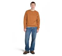 Timberland Brushed Back Crew Sweatshirt Leather Brown Talla: S | Jerséis Outlet | Hombre | Marrón