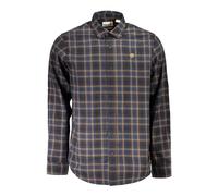 Timberland - Camisa de cuadros azul de manga larga - Shirts - Hombre - Azul - S -