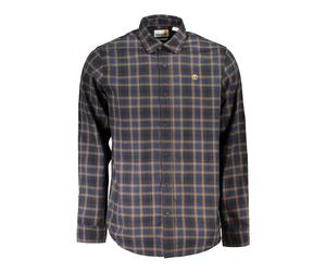 Timberland - Camisa de cuadros azul de manga larga - Shirts - Hombre - Azul - S -