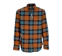 Timberland - Camisa de Manga Larga a Cuadros de Franela - Shirts - Hombre - Amarillo - S -
