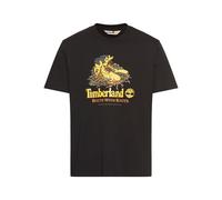 TIMBERLAND Camiseta amarillo / gris oscuro / mandarina / negro XL amarillo / gris oscuro / mandarina / negro