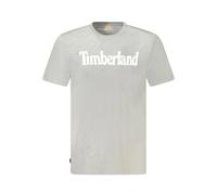 Timberland - Camiseta de Algodón Gris Hombre Logo Atrevido - Tops - Hombre - Gris - S -