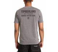 Timberland - Camiseta de hombre de color en prenda, gris, L