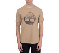 Timberland - Camiseta de hombre regular con impresión gráfica, beige, 3XL