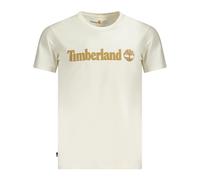 Timberland - Camiseta de Manga Corta con Logo Lineal Kennebec River - Tops - Hombre - Beige - 3XL -